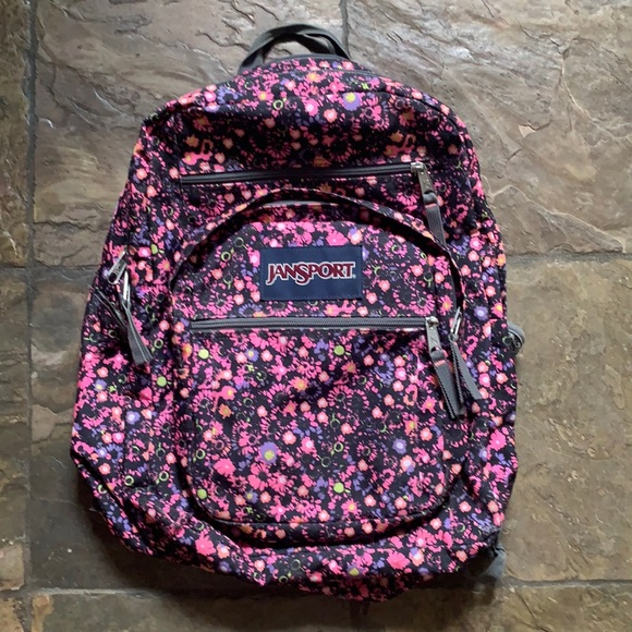 Jansport floral backpack - Picture 1 of 4